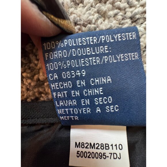 Evan-Picone Black Skirt Suit Size 10 With Side Pleats - Picture 6 of 6